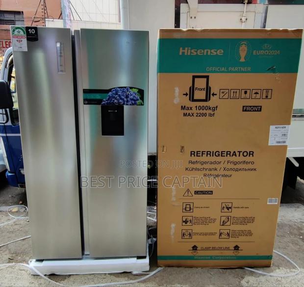 518l Side by Side Refrigerator Hisense - main view