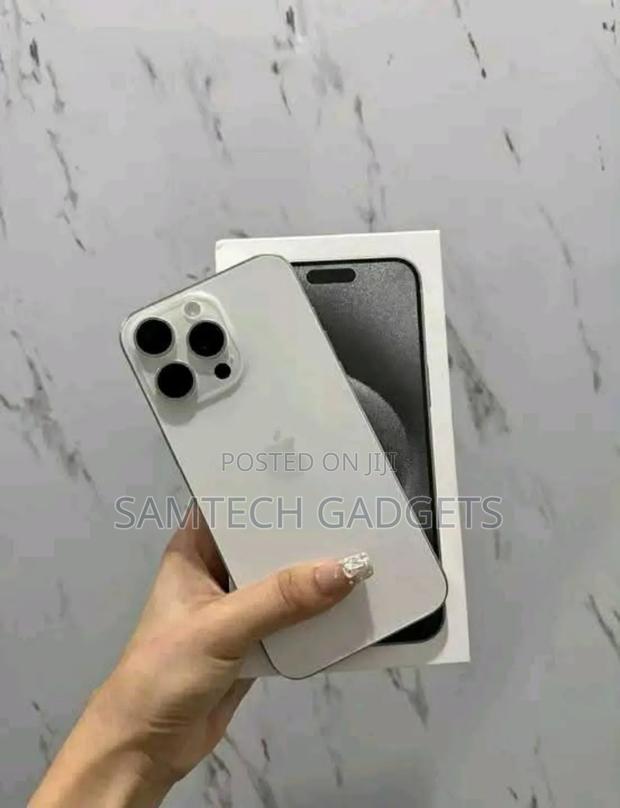 Apple iPhone 15 Pro Max 256 GB Silver - thumbnail 2