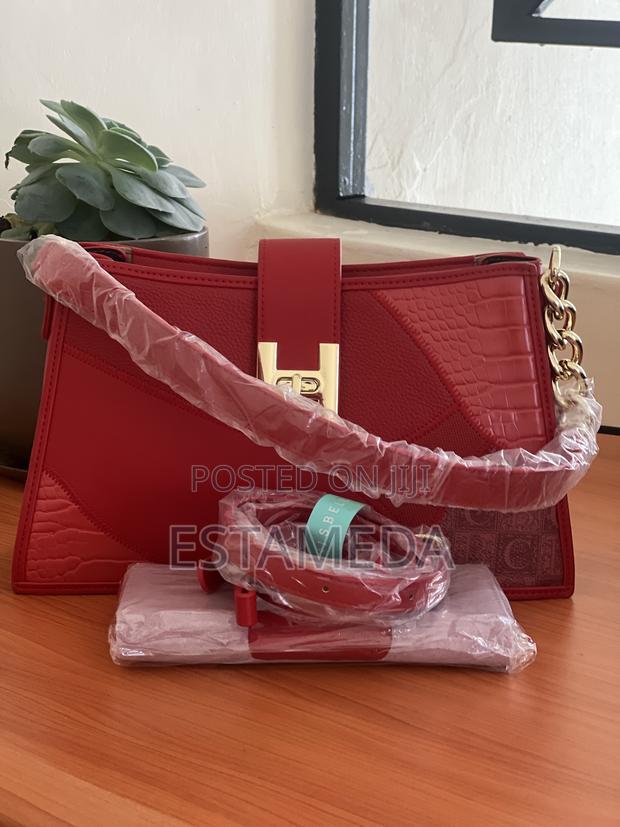 Red Multitextured Bag - thumbnail 2