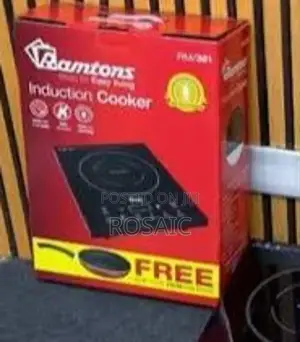 Ramtons Induction Cooker With Free Pan