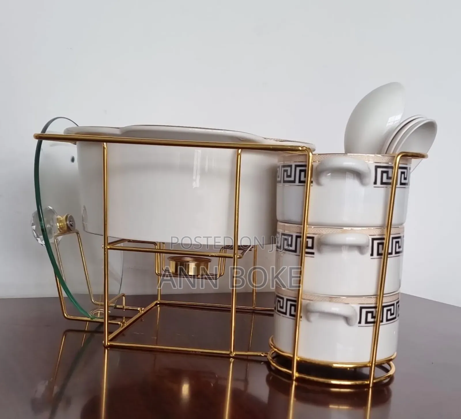 Jc7871 or Jcc7871 or Jc7873 Gucci 16pc Ceramic Soup Set + Burner