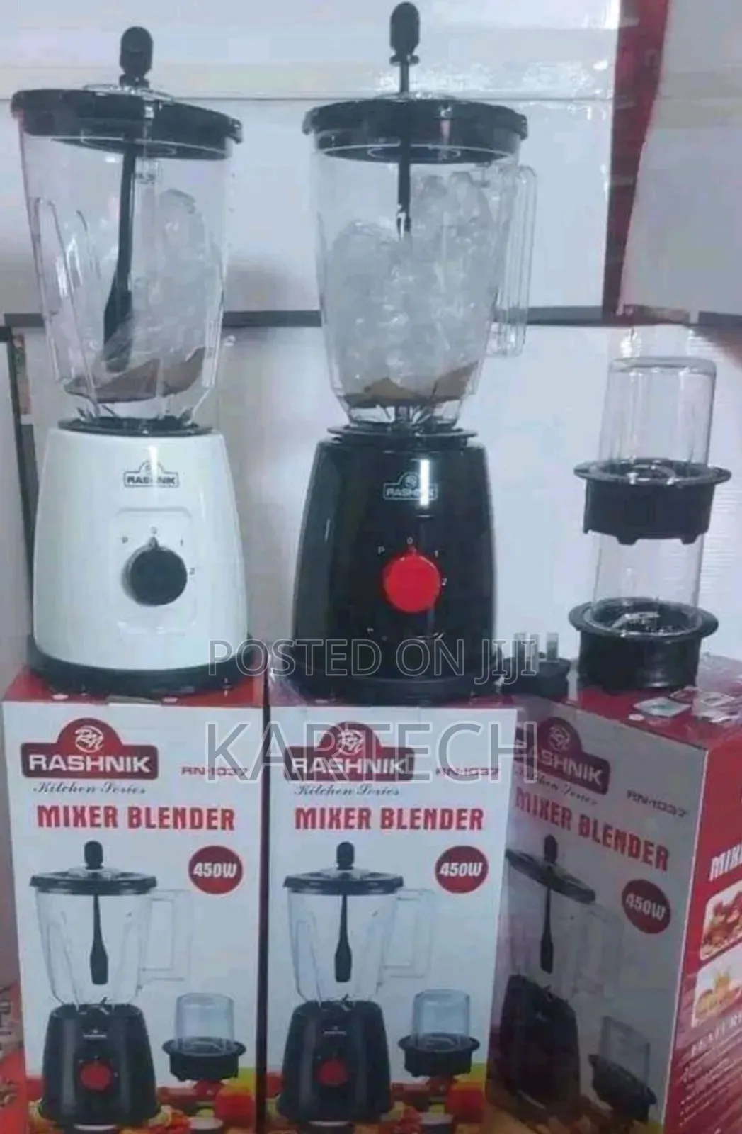 Rashnik 2-in-1 Blender – 450w Power, Multi-Purpose Use