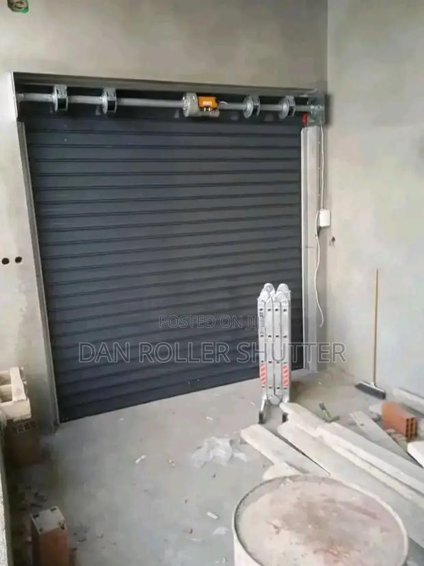 Sleek Automatic Roller Shutter Door - main view