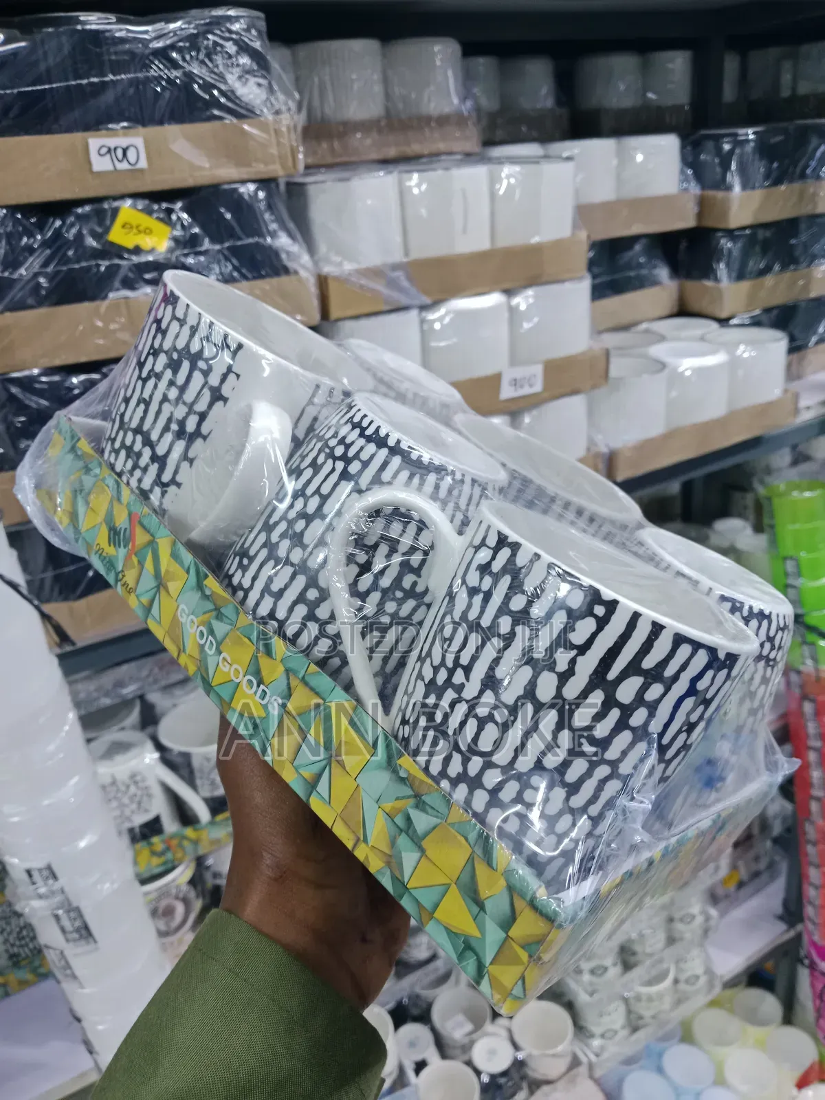 *_6pcs Ceramic Mugs Available Defrent Colors