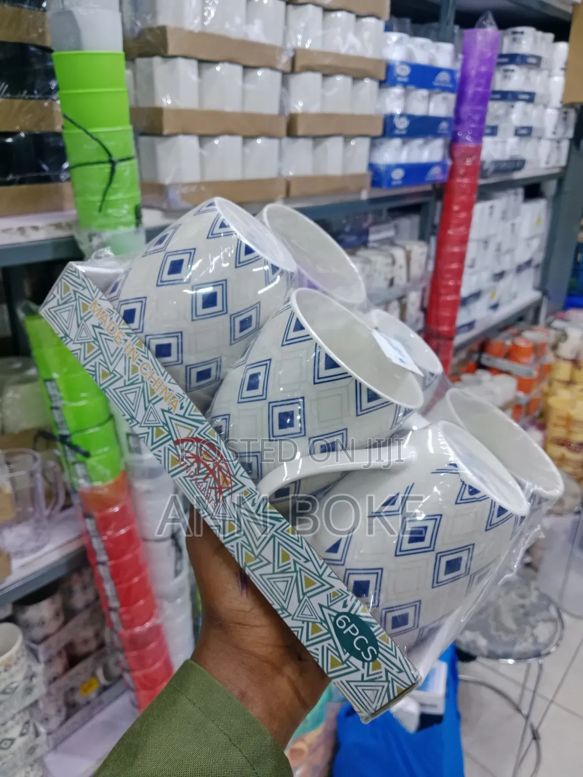 *_6pcs Ceramic Mugs Available Defrent Colors