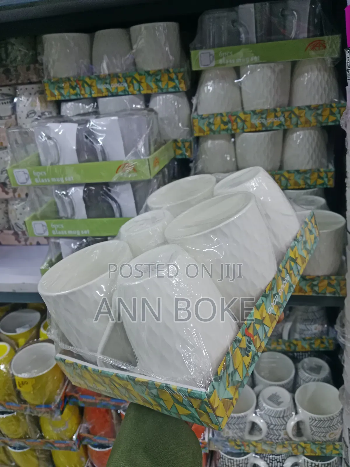 *_6pcs Ceramic Mugs Available Defrent Colors