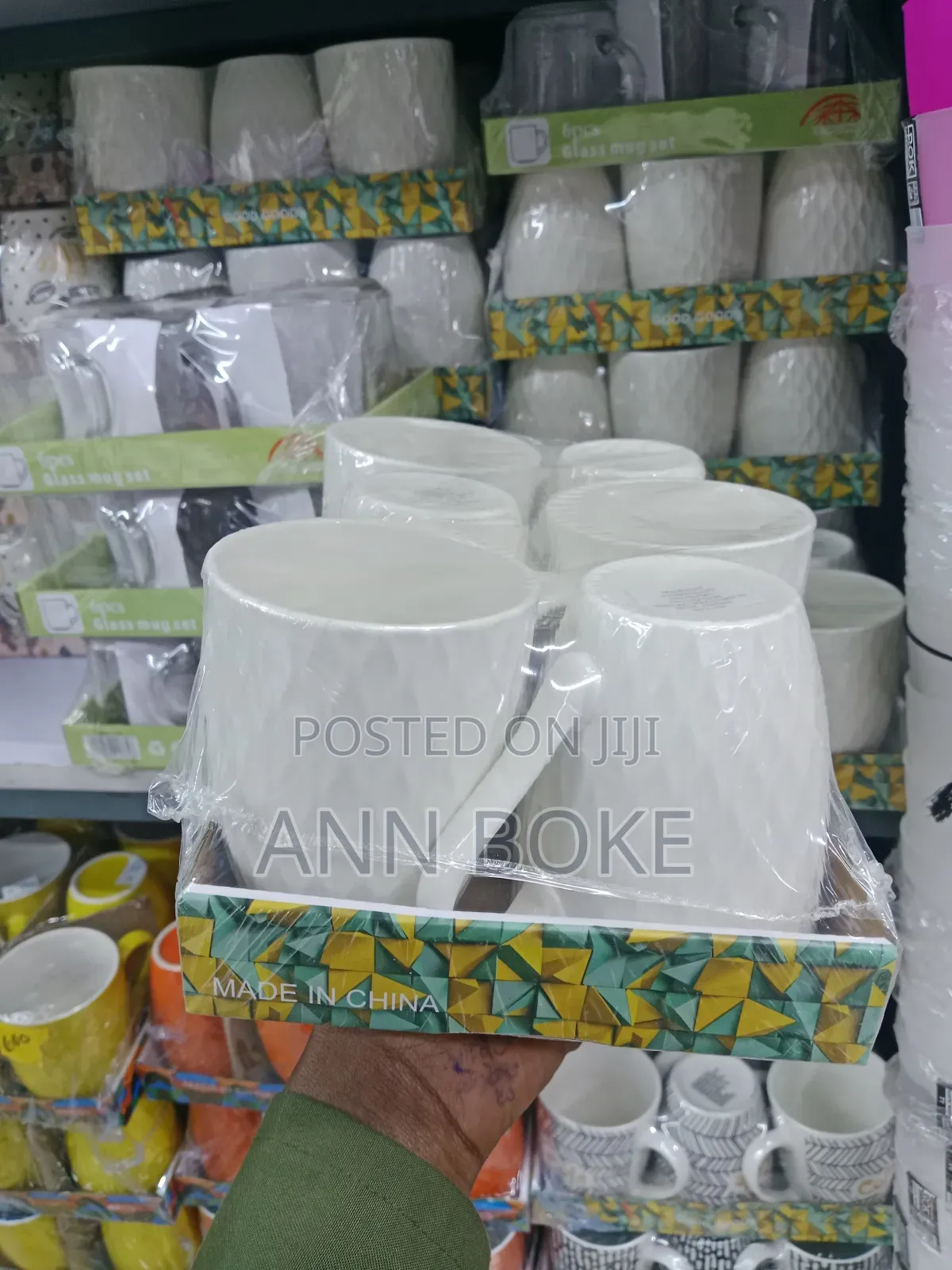 *_6pcs Ceramic Mugs Available Defrent Colors