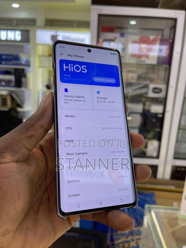 Tecno Camon 40 Pro 4G 256 GB - thumbnail 3