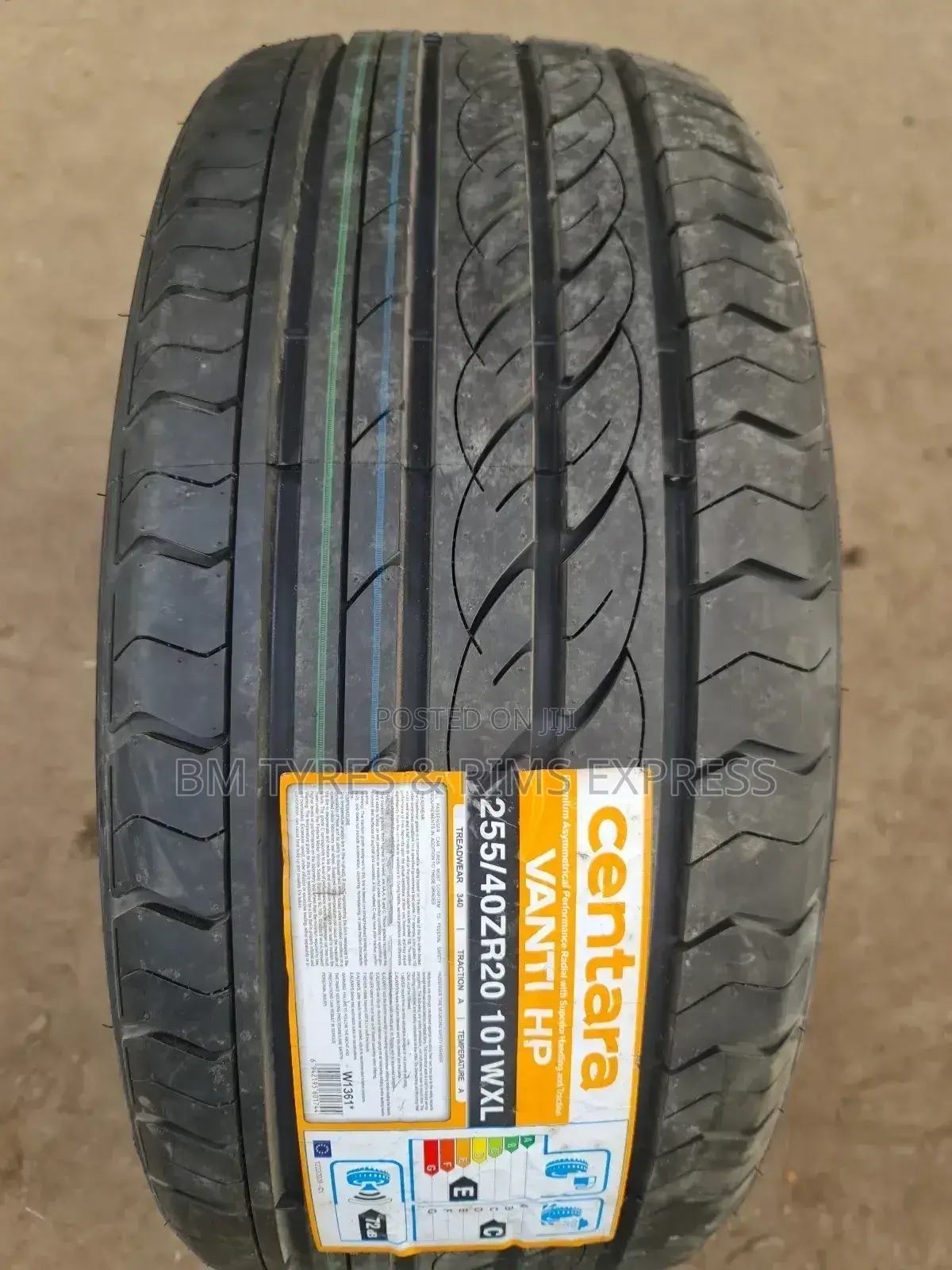 255 /40 R20 Centara Tyres. (Vanti Hp)