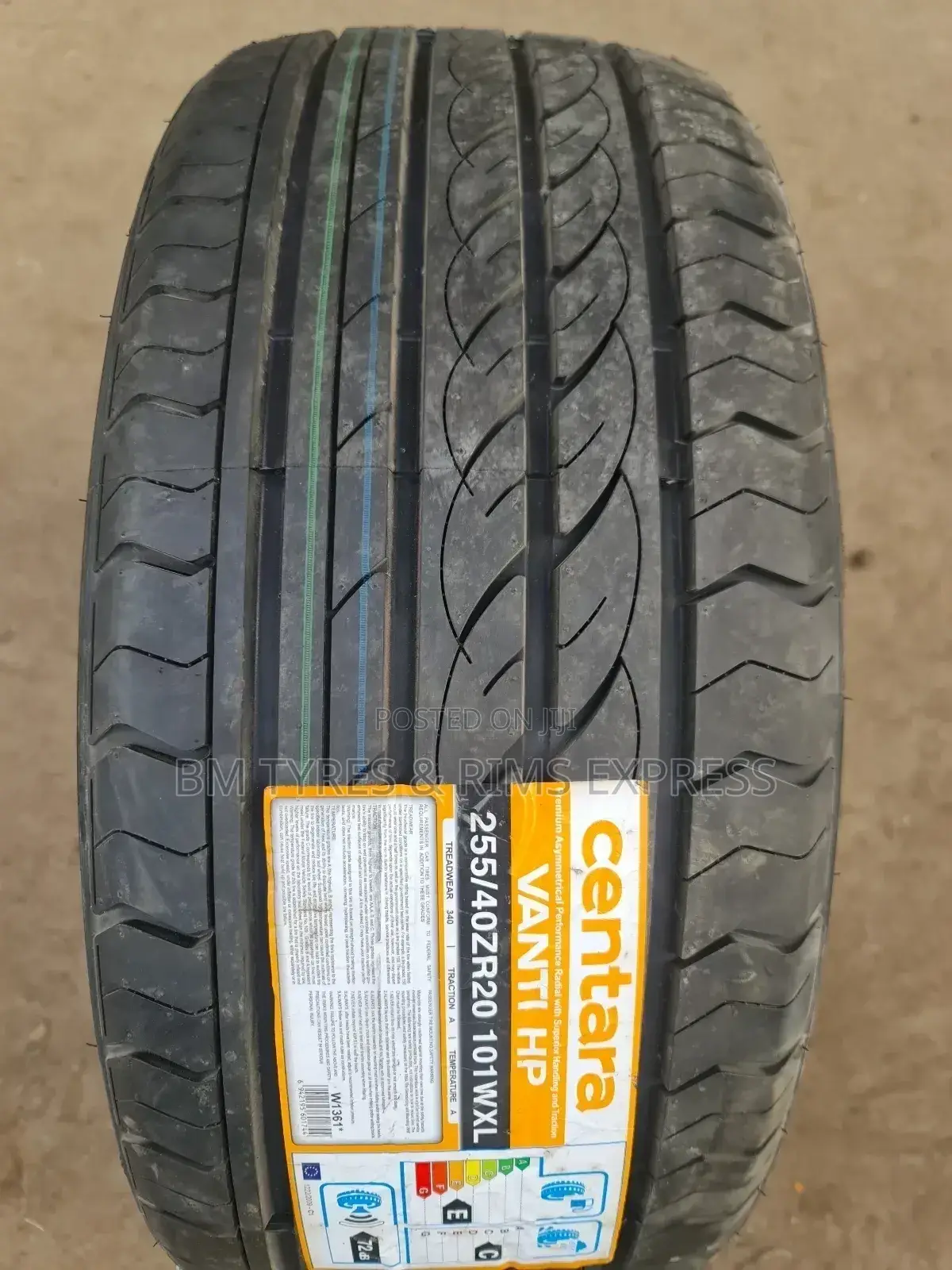 255 /40 R20 Centara Tyres. (Vanti Hp)