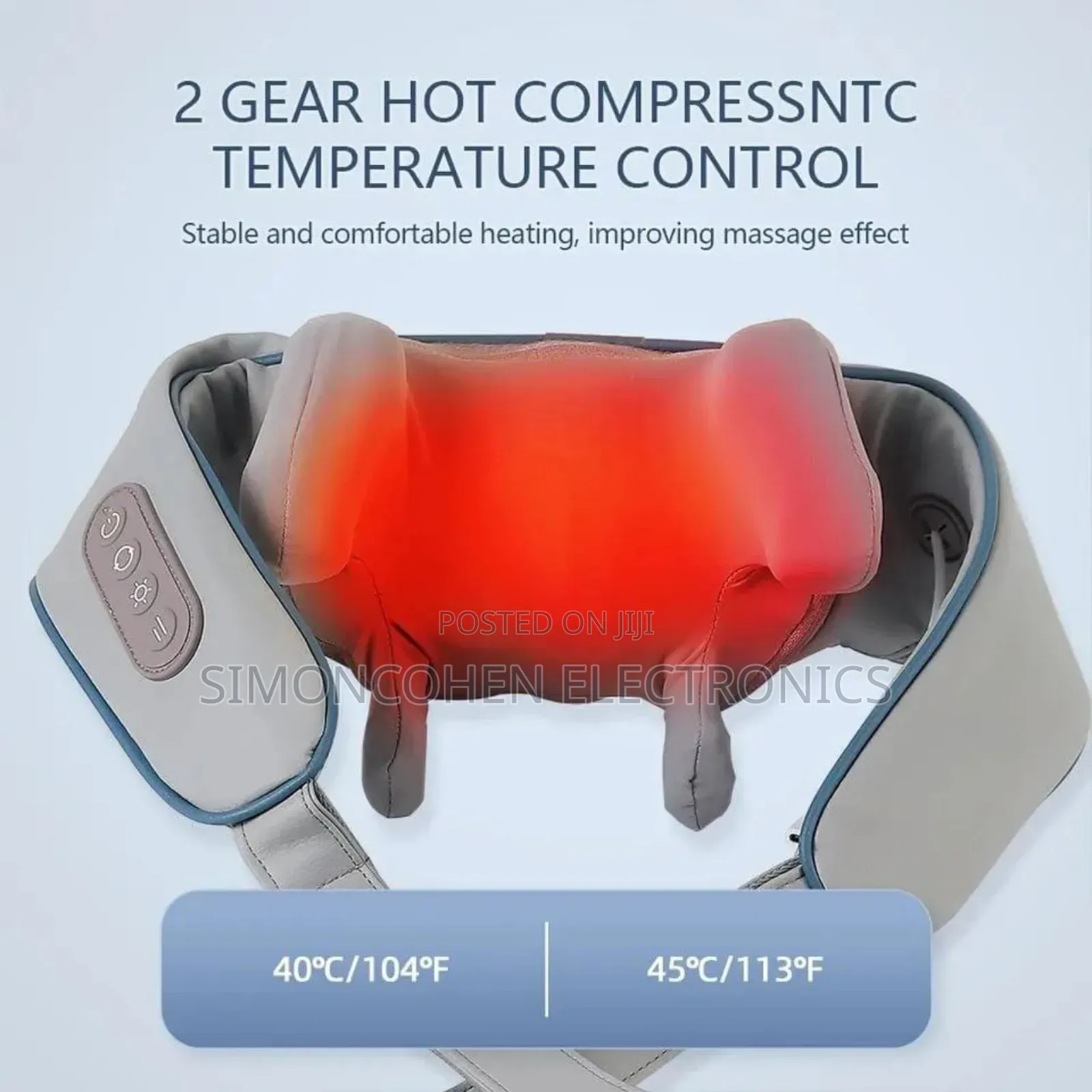 Cordless Back And Neck Massager