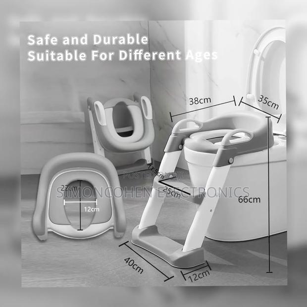 Kids Foldable Toilet Ladder - main view