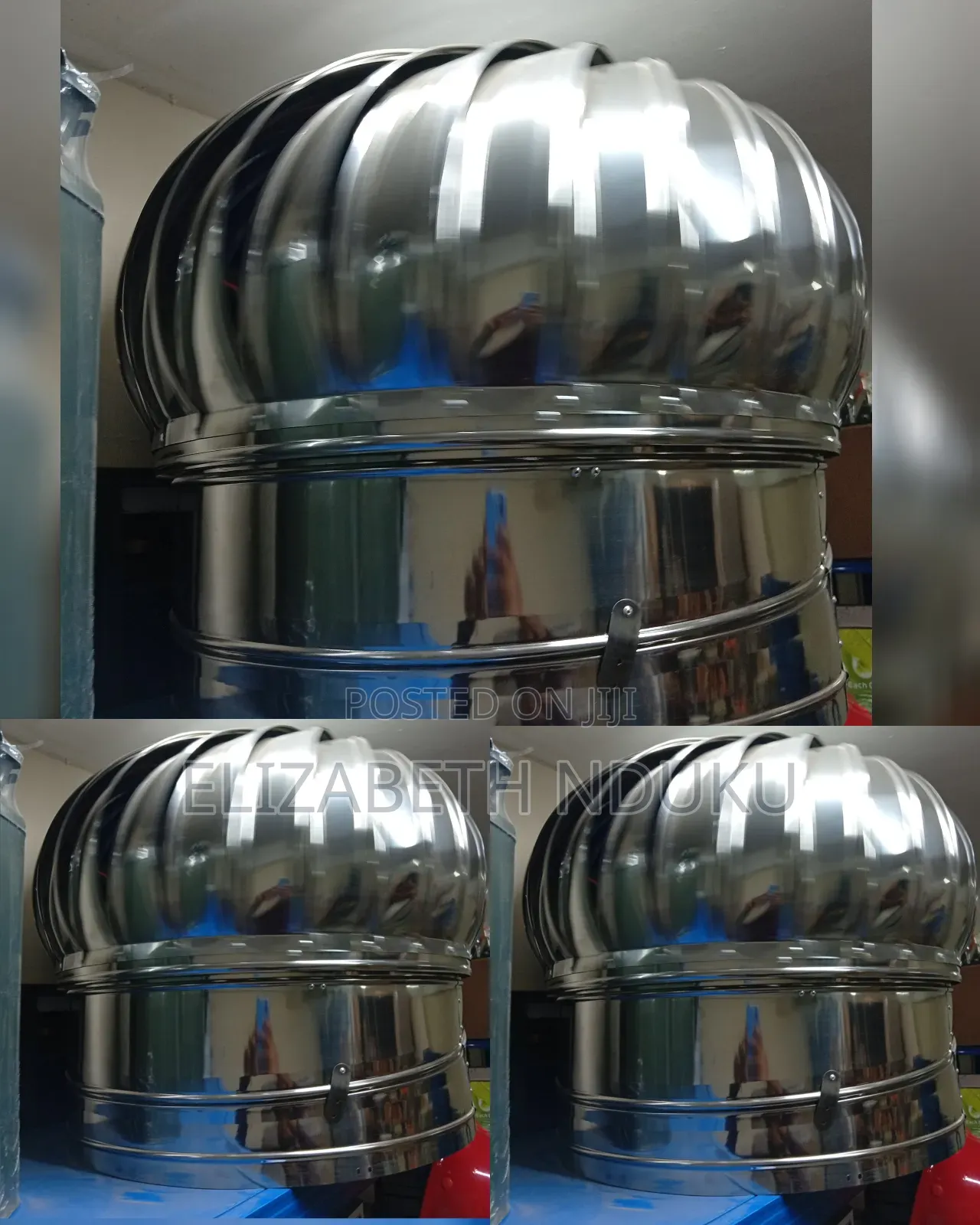 Stainless Roof Cyclone Ventilator