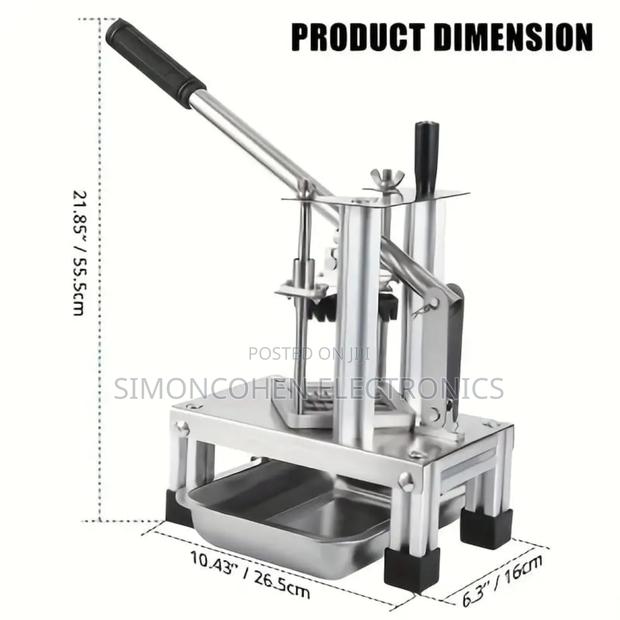 Heavy Duty Manual Potato Chipper - thumbnail 2