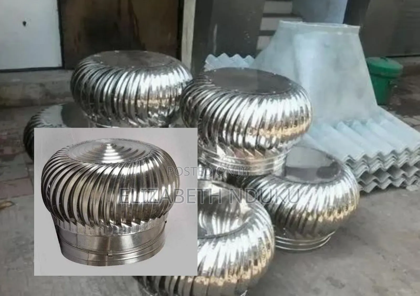 Maintenance Free Roof Cyclone Ventilator