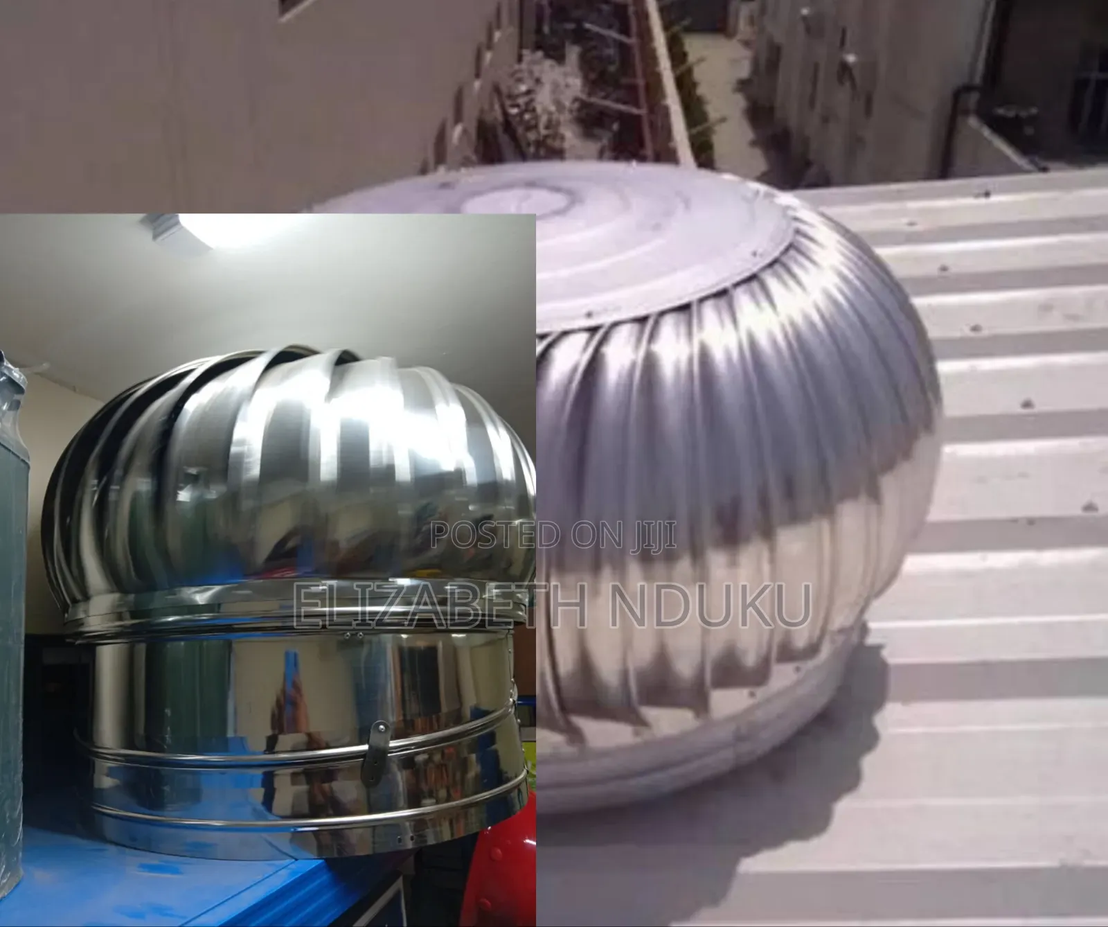 Long-Lasting Roof Cyclone Ventilator