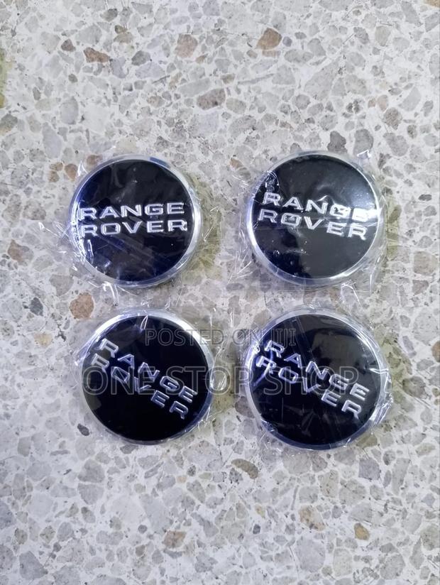 4pcs Black Range Rover Replacement Rim Centre Caps Universal Fit