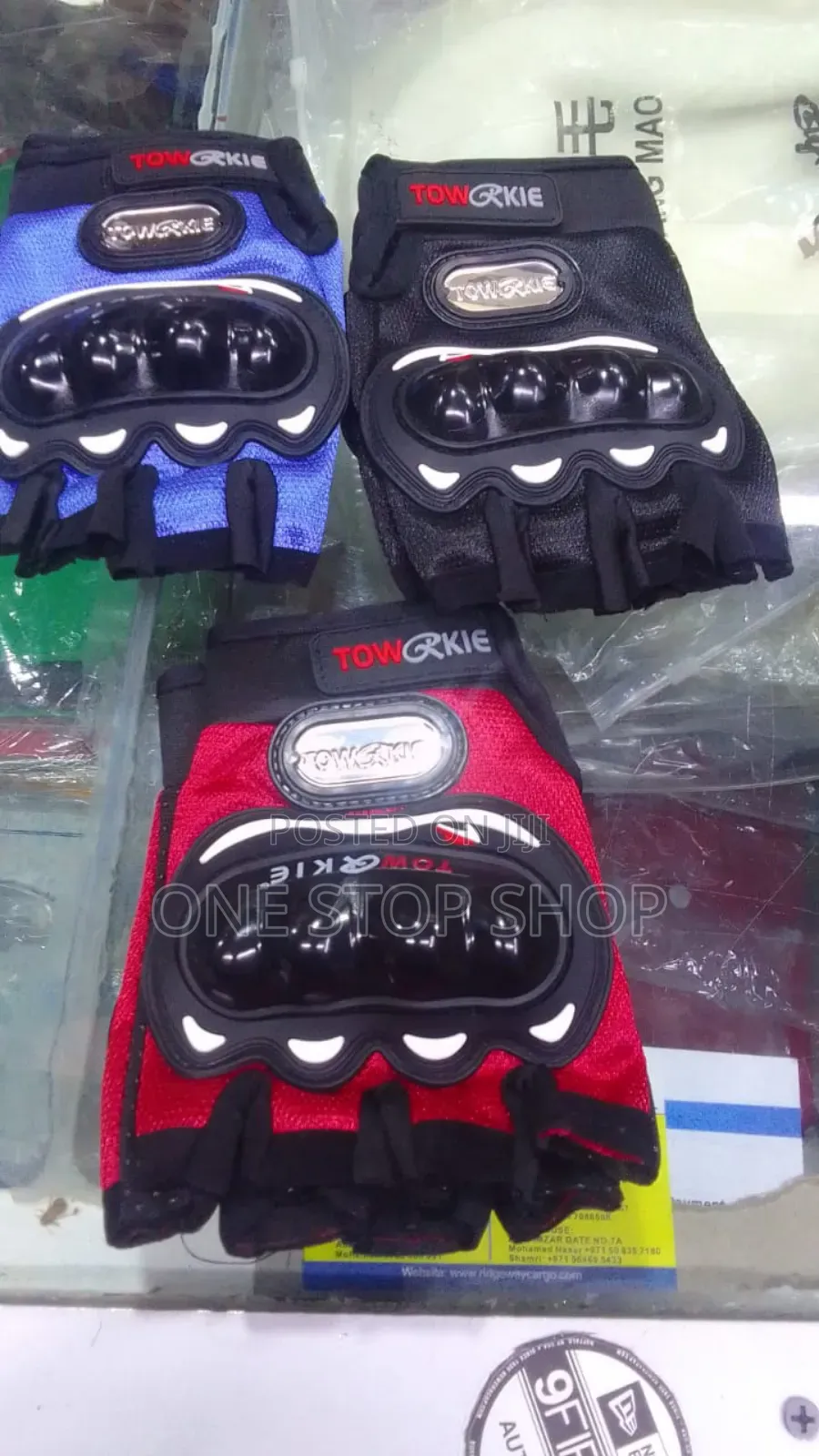 Half Designed Riders Gloves Universal Fit