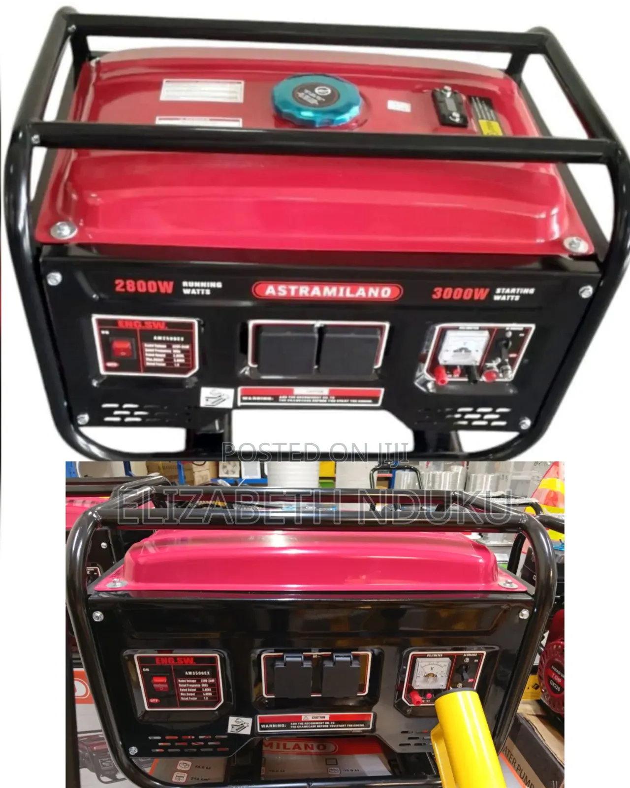 2.8kva Astramilano Generator