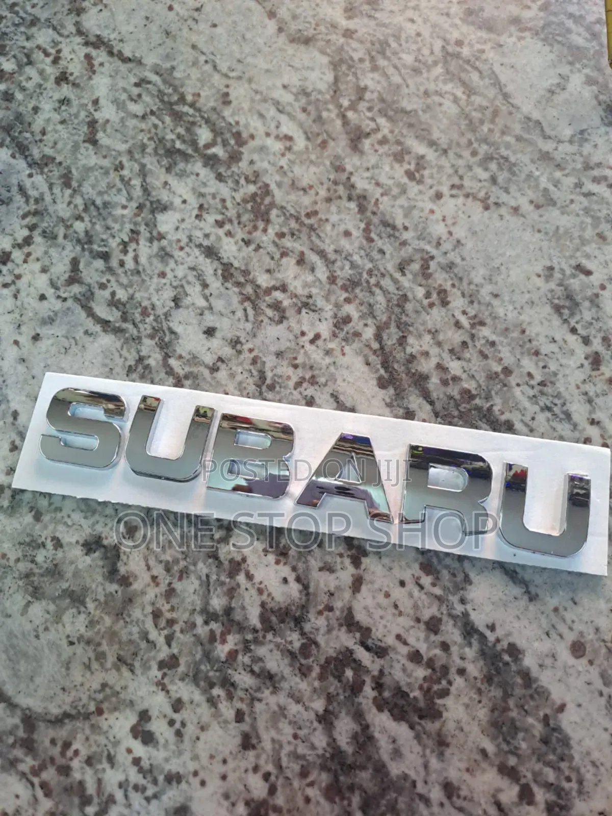Subaru 3d Decal Boot Badge