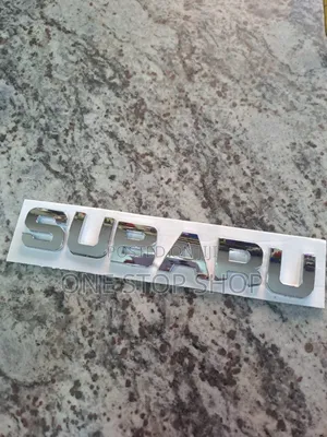 Subaru 3d Decal Boot Badge