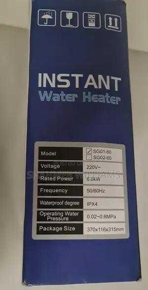 Instant Water Heater Shower