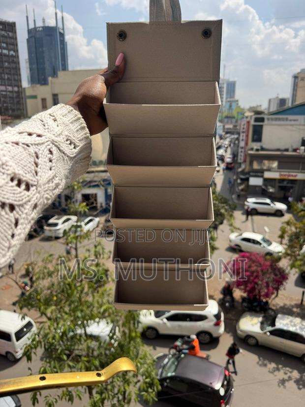 5 Slots Foldable Eyeglass Case Sunglasses Holder /Organizer - thumbnail 6