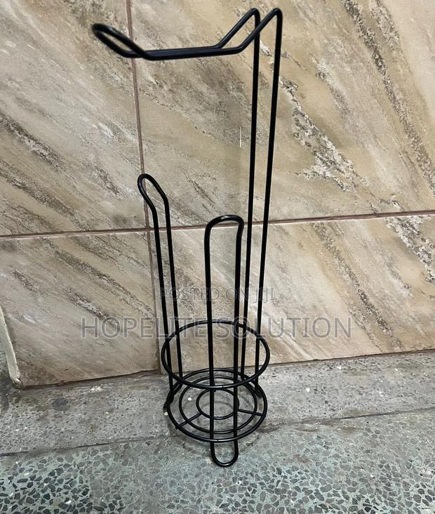 Toilet Metallic Tissue Holder - thumbnail 4