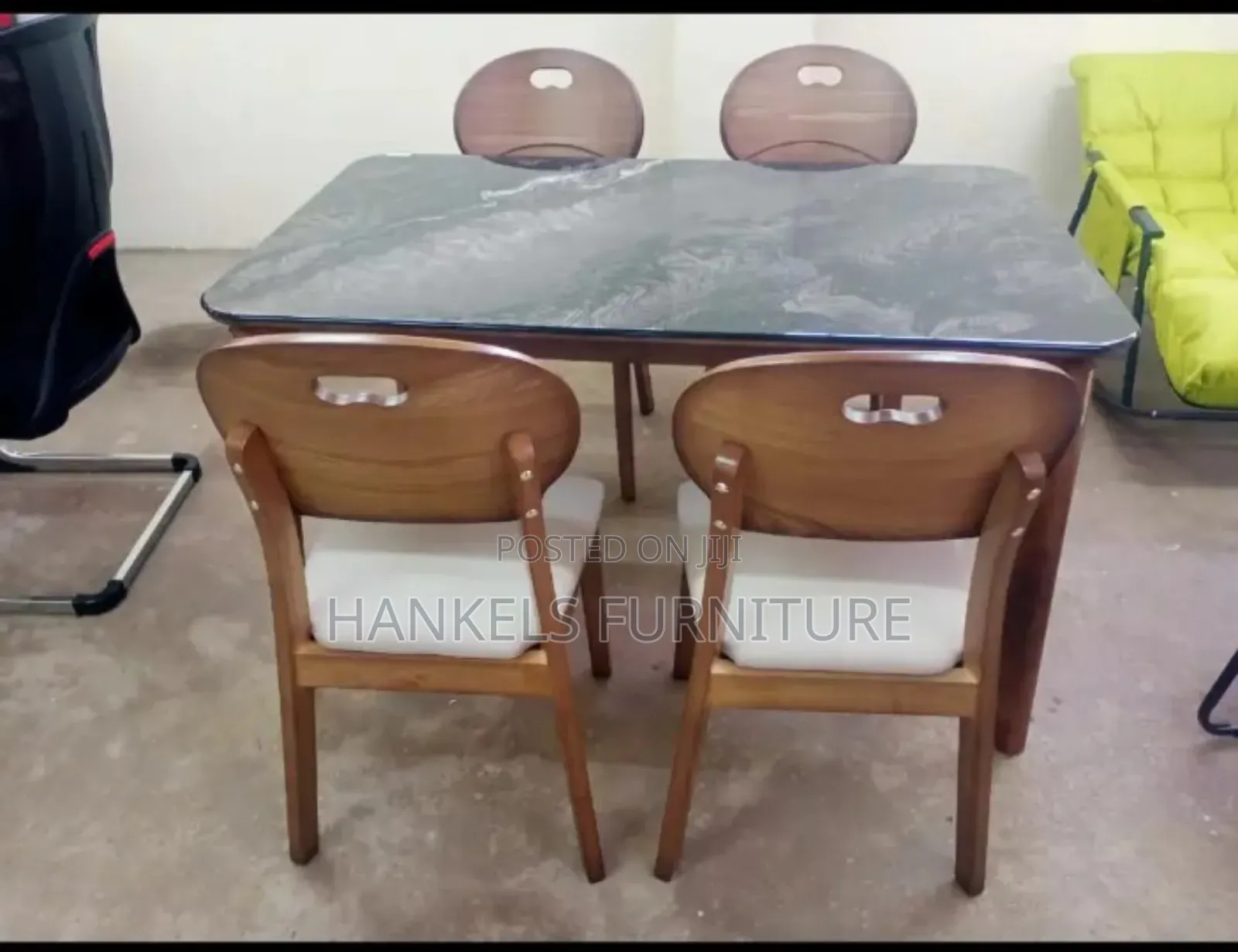 New New Modern Wooden 4 Seater Dining Table