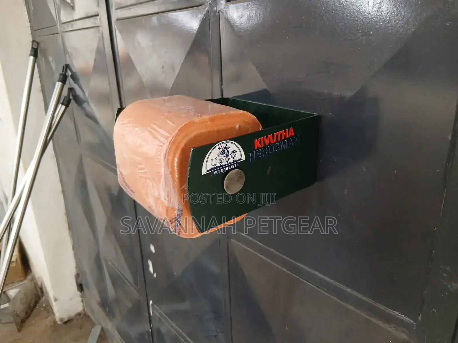 Salt Licker Holder Available for Your Livestock