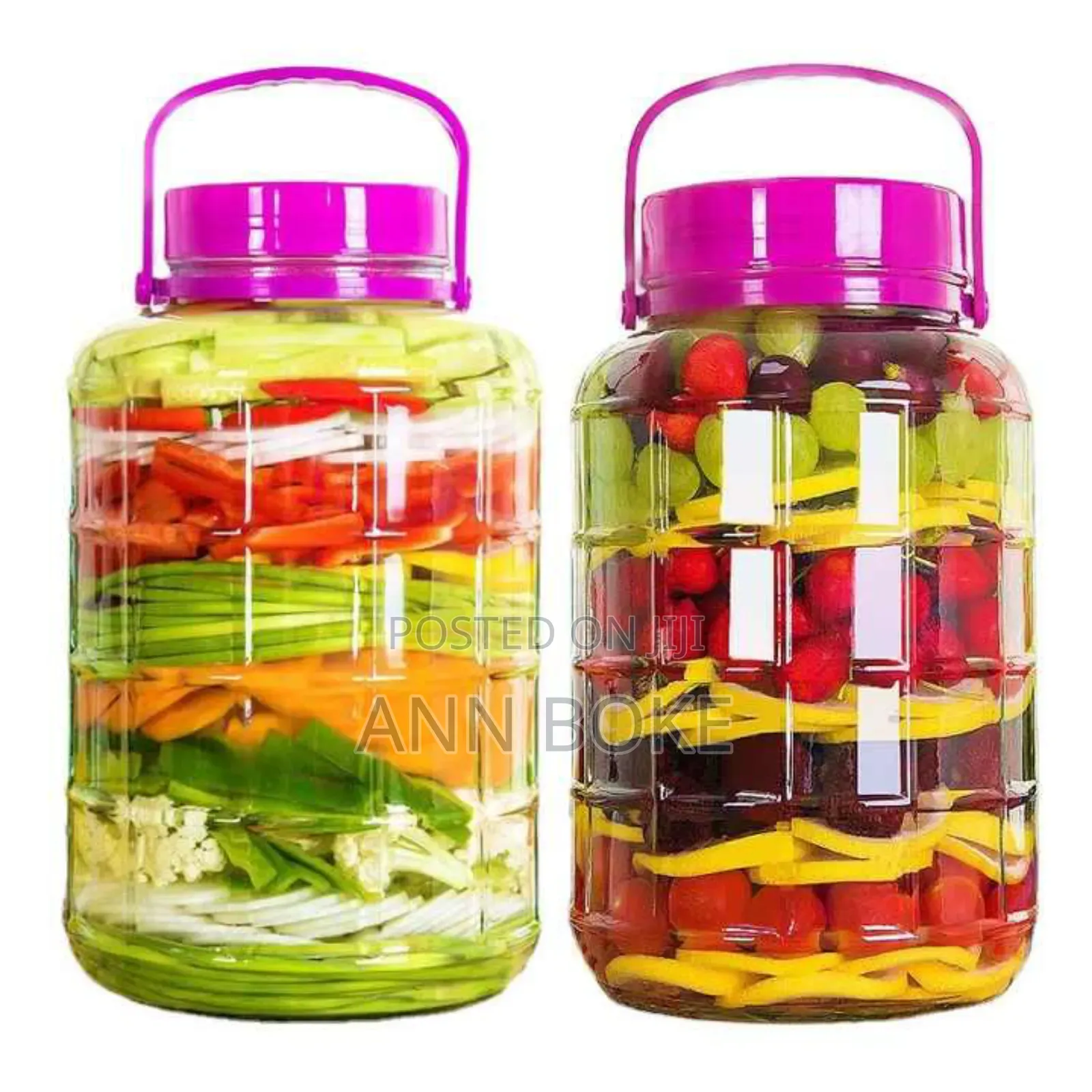*Quality Heavy Duty Glass Jar With Screw Lid Now in Stock. Available