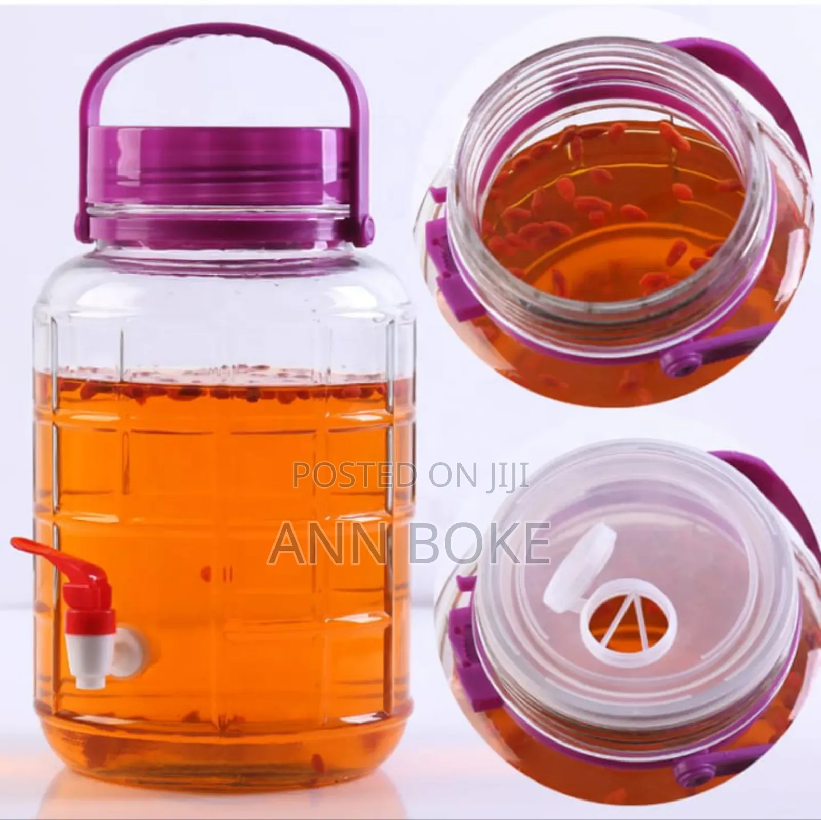 *Quality Heavy Duty Glass Jar With Screw Lid Now in Stock. Available