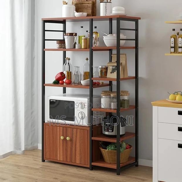 Versatile Kitchen Rack ( Wood Metal ) - main view
