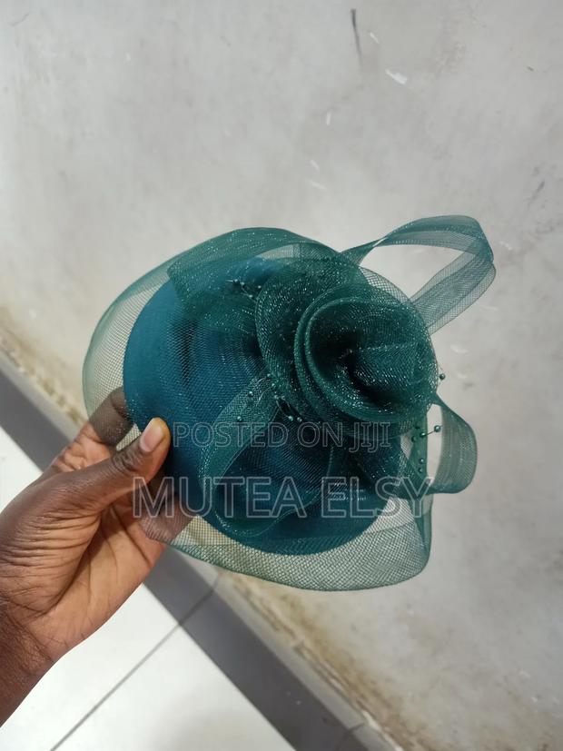 Pine Green Fascinators