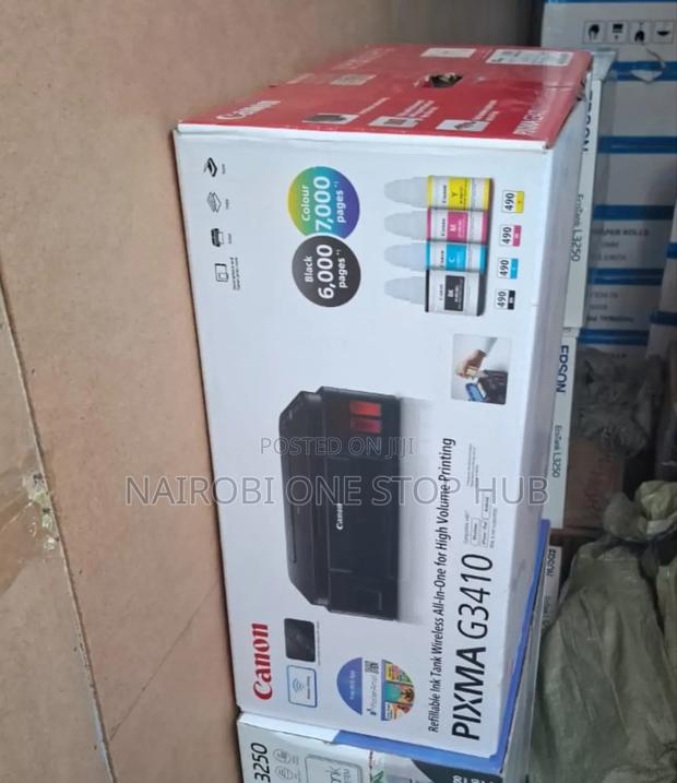 Canon Pixma G3410 A4 Multifunction Printer Wireless Printing - main view