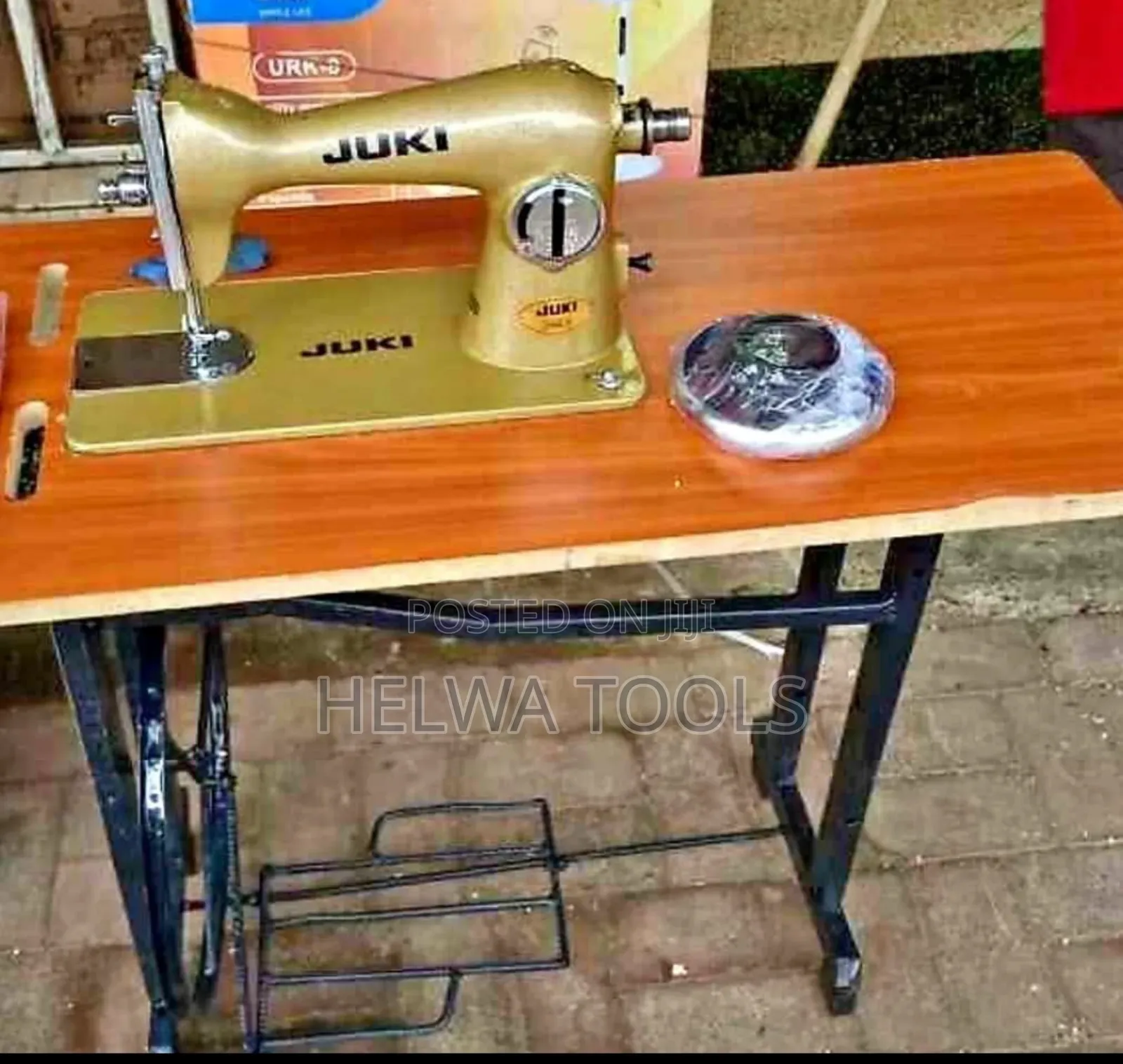 Juki Sewing Machine Head + Stand