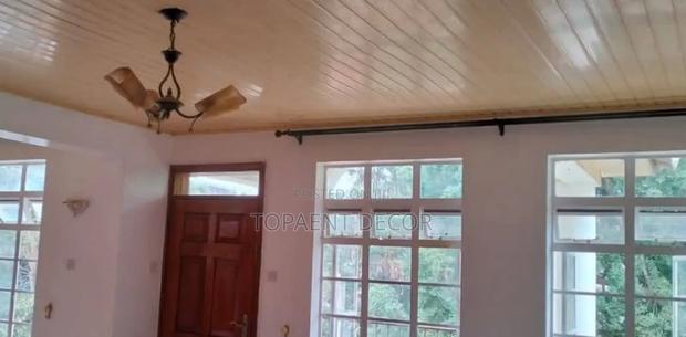 Double Window Powder Coated Black Curtain Rods - main view