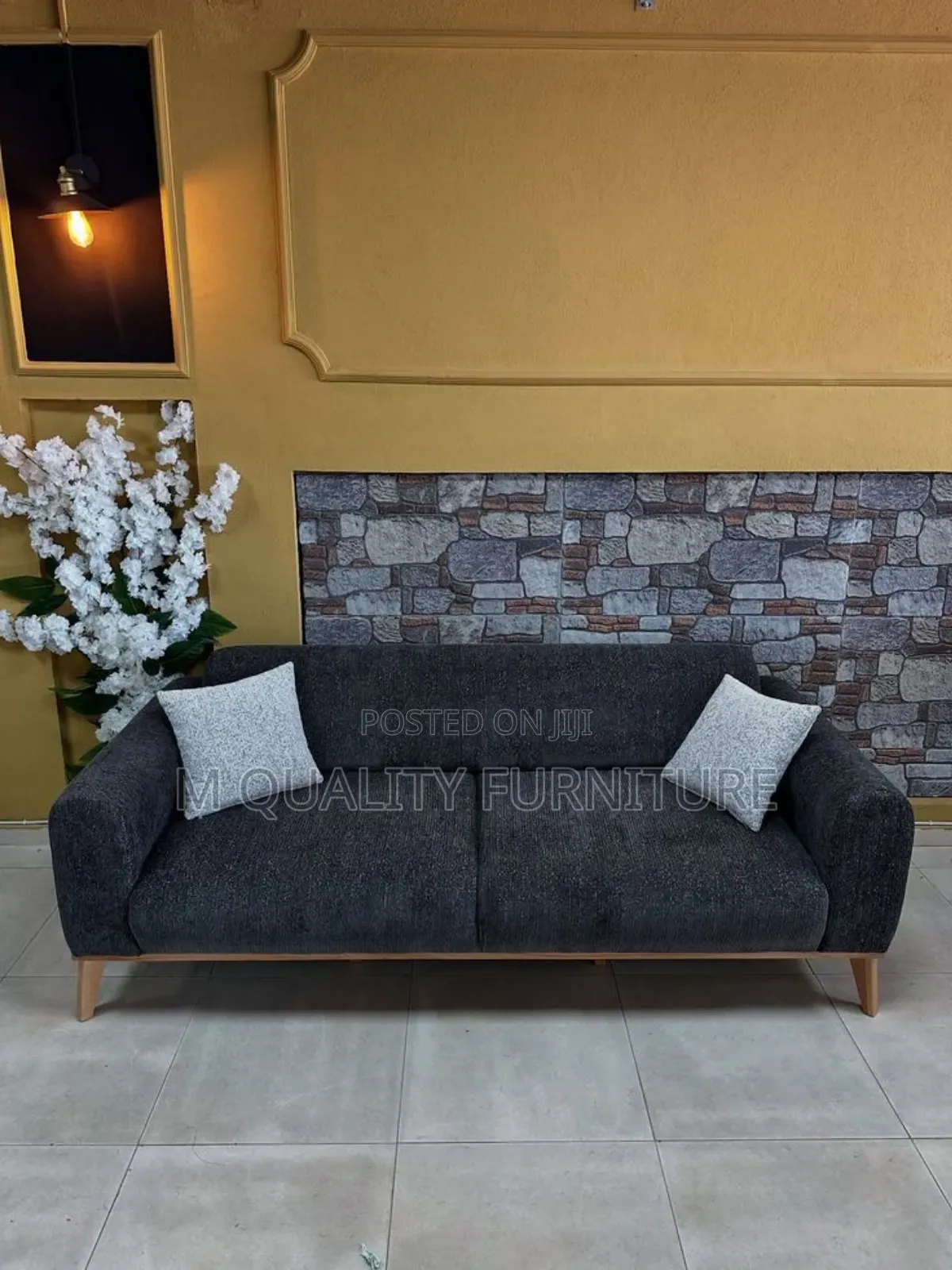 Black 3 Seater Couches