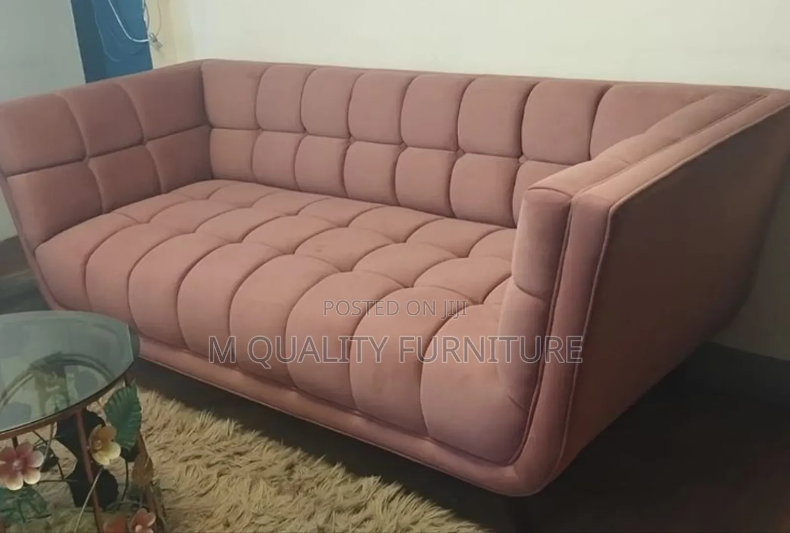 Pink 3 Seater Sofa Sets