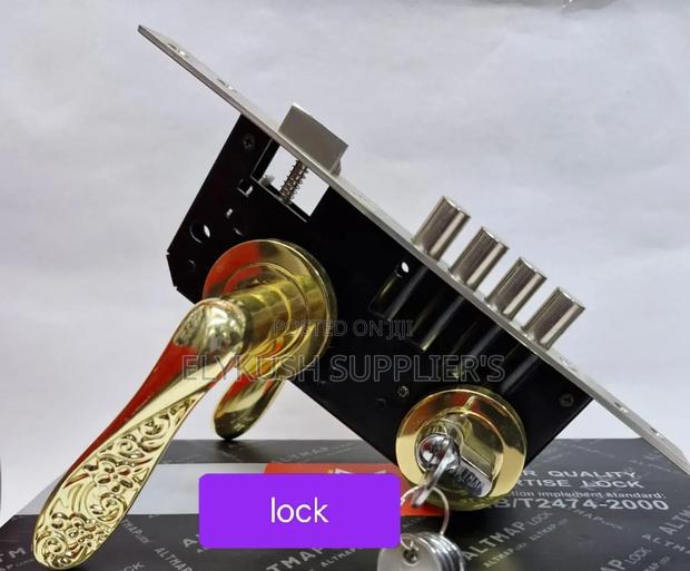 Cylinder 4pin Steel Door Lock