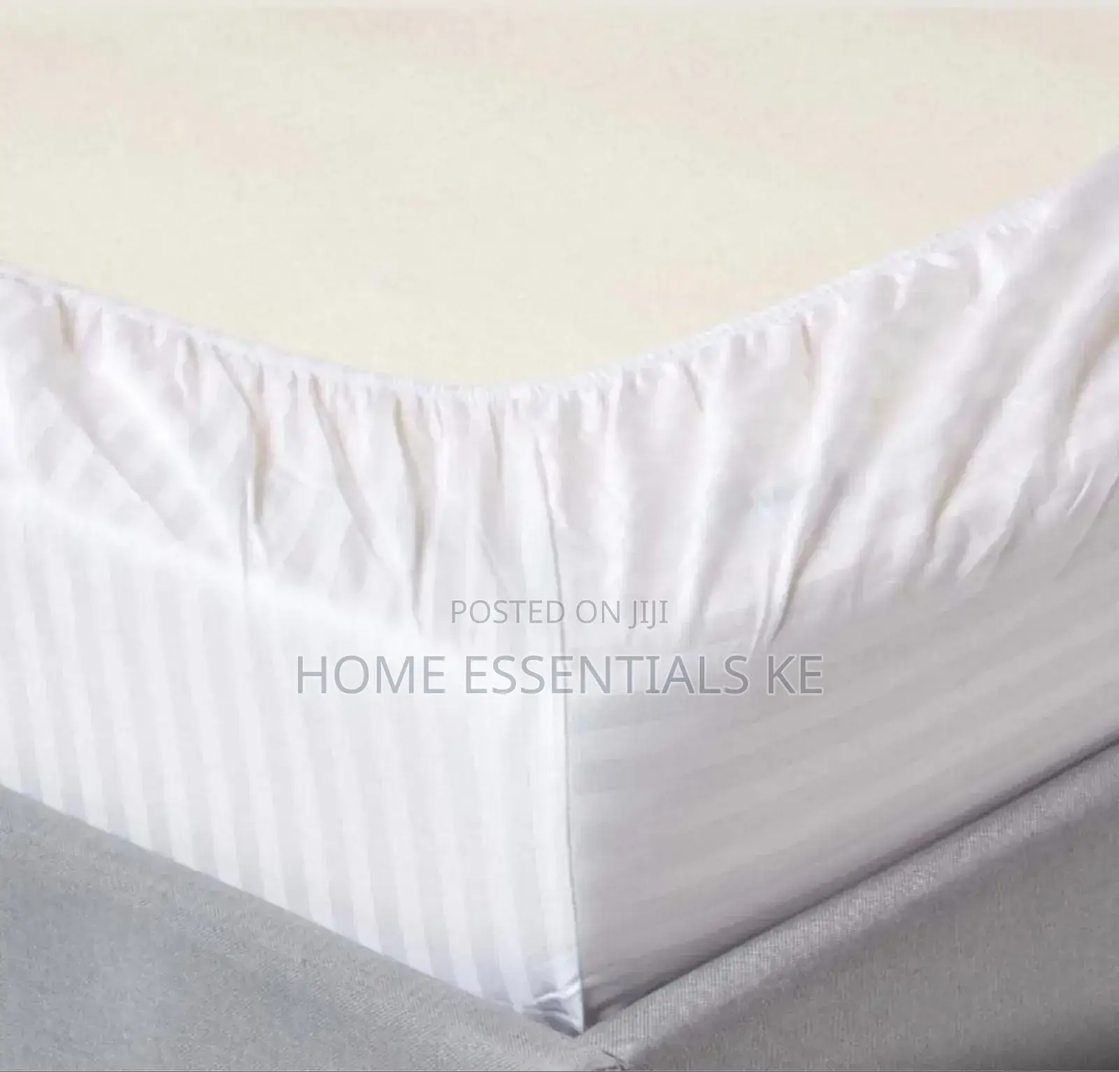 6x6 Striped Bedsheet Sets 1pc Flat 1pc Fitted)4pcs Pillow Cases