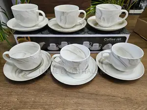 Tea Sets*
*Cups Saucers*
~6 PCS Marble Design Saucers