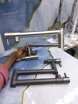 Pot Filler Tap Silver
