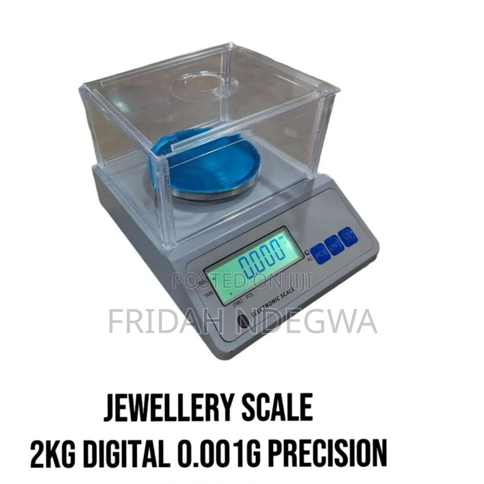 Jewellery Scale 2kg Digital 0.001g Precision