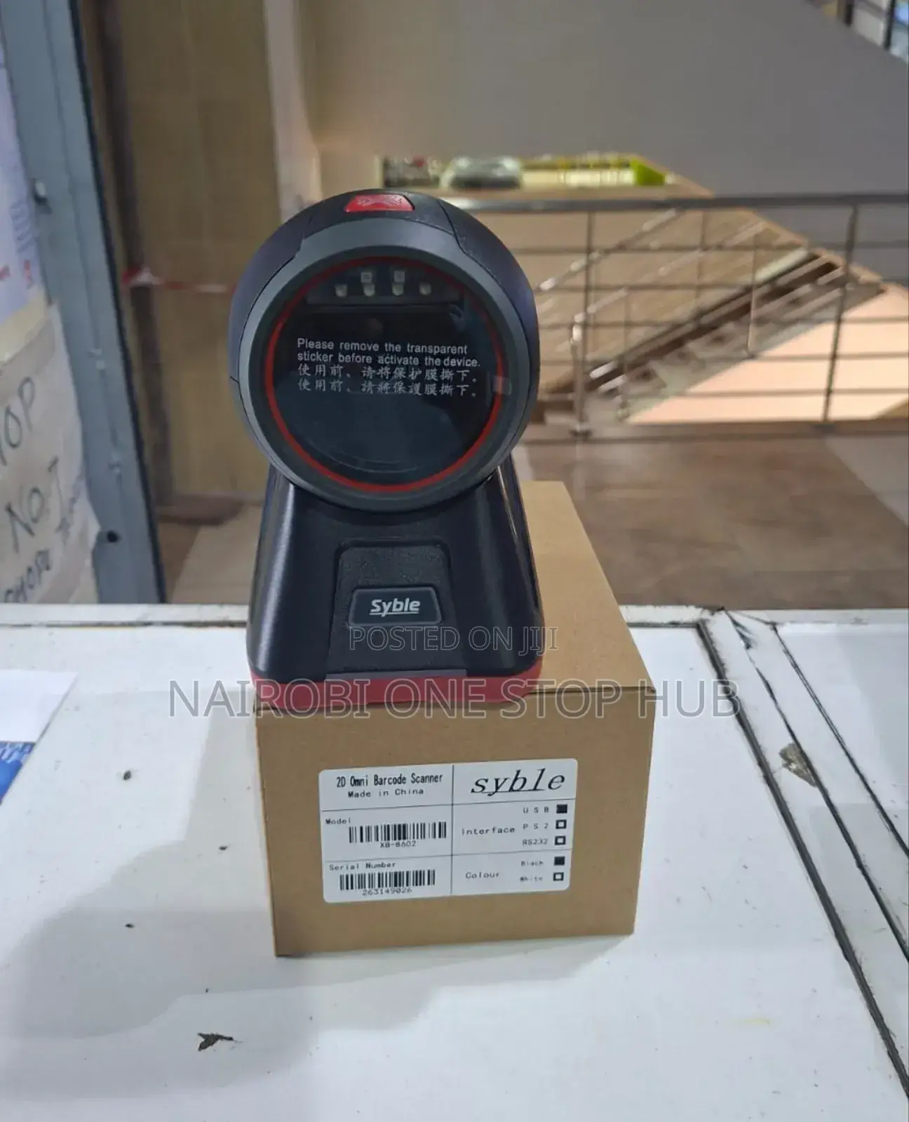 Round Table Mount Scanner