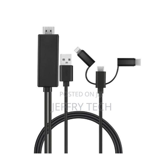 3 in 1 HDTV Plug and Play Cable