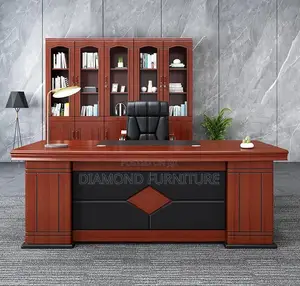 Office Furniture; (160cm) Executive Office Desk With Spacious-- Design