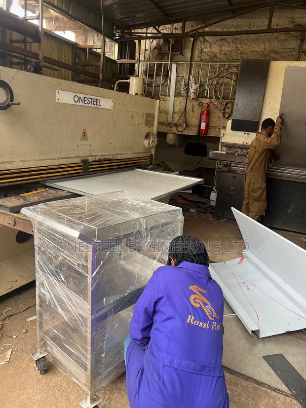 Stainless Steel Hospital Trolley - thumbnail 2