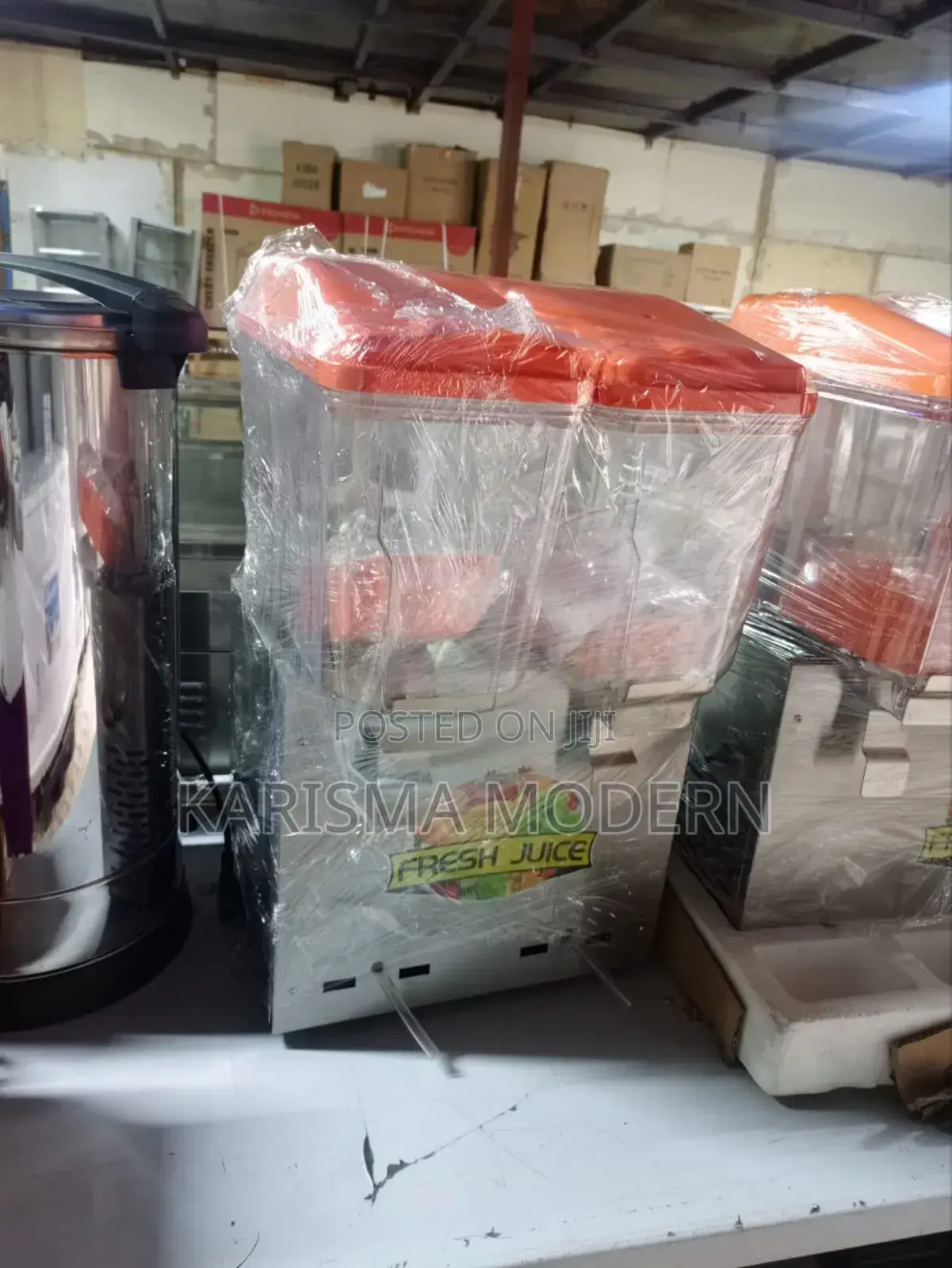 Juice Dispenser Two Slots