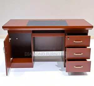Office Furniture; (120cm Executive) Mahogany Wooden Office Desk
